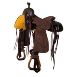 New! Syd Hill Sunbury Ranch Cutter Saddle - saddle