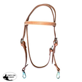 New! T5340L - Aust Made Brow Band Bridle - Quick Change Clip Ends - See Photo - Aust Made German Martingale - Split