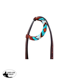 New! T5571F Beaded One Ear Western Bridle Cob-Full - Horse Bridles