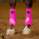 New! TACKTICAL™ FLAMINGO WITH SPARKLE VELCRO SPLINT BOOT (PAIR) - Medium - Protection Boots