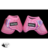 New! TACKTICAL™ PETAL PINK SPARKLE SPLINT BOOTS - Country Scene Saddlery and Pet Supplies