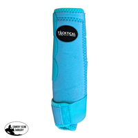 New! Tacktical™ Turquoise Splint Boots (Pair) Horse Boots & Leg Wraps