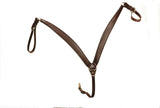 Tapered Breast Plate, Dark Oil - Country Scene Saddlery and Pet Supplies