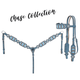 The Chase Collection Bridle and Breastplate Set - Country Scene Saddlery and Pet Supplies