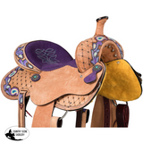 New! Tough1 Americana Barrel Saddle - 15 - Tough! Barrel