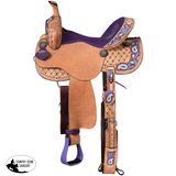 New! Tough1 Americana Barrel Saddle - 15 - Tough! Barrel