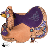 New! Tough1 Americana Barrel Saddle - 15 - Tough! Barrel