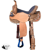 New! Tough1 Americana Barrel Saddle - 15 - Tough! Barrel
