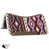 Cassidy western saddle pad Burgundy wool felt horse saddle pad Australia