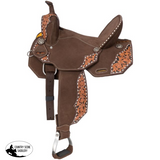 NEW! Tough1 Milo Overlay Saddle Brown - Country Scene Saddlery and Pet Supplies