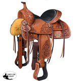 New! Tough1 Treeline Youth Trail Saddle - Western Saddle