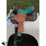 New! Tough1 Youth Taos Barrel Saddle - 12 - Tough! Barrel