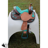 New! Tough1 Youth Taos Barrel Saddle - 12 - Tough! Barrel