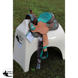 New! Tough1 Youth Taos Barrel Saddle - 12 - Tough! Barrel