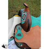 New! Tough1 Youth Taos Barrel Saddle - 12 - Tough! Barrel