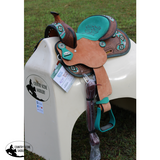 New! Tough1 Youth Taos Barrel Saddle - 12 - Tough! Barrel