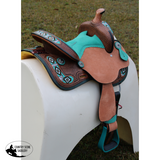 New! Tough1 Youth Taos Barrel Saddle - 12 - Tough! Barrel