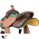 New! Tough1 Youth Taos Barrel Saddle - 12 - Tough! Barrel