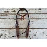 New! Tow Toned Browband Bridle - Country Scene Saddlery and Pet Supplies