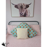 New! Tri Pillowcase - Teal Highland - PRE-ORDER