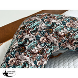New! Tri Pillowcase - Western Turquoise - PRE-ORDER