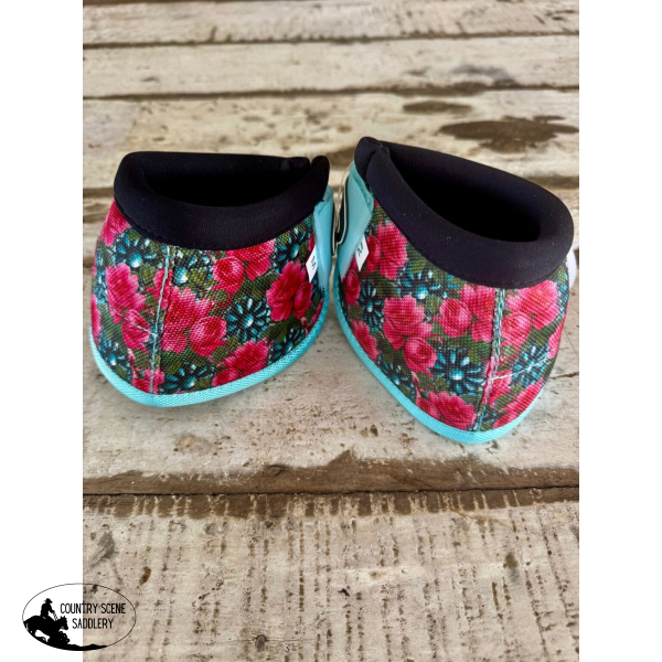 New! Turquoise Floral Tack Sets