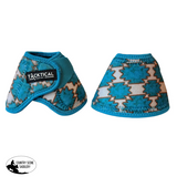 New! TURQUOISE HEAT BELL BOOTS MEDIUM / FRONT Splint Boots