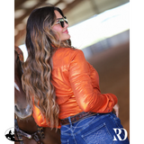 New! WATERMELON SPARKLE PERFORMANCE RODEO SHIRT