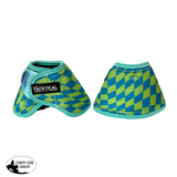 New! WAVY WITH SPARKLE VELCRO BELL BOOT MED Bell boots