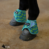 New! WAVY WITH SPARKLE VELCRO BELL BOOT - Country Scene Saddlery and Pet Supplies