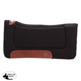 New! Weaver Contoured Saddle Pad Black H9 - 32" x 32" - Country Scene Saddlery and Pet Supplies