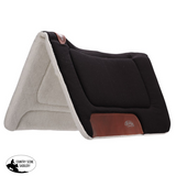 New! Weaver Contoured Saddle Pad Black H9 - 32" x 32" - Country Scene Saddlery and Pet Supplies