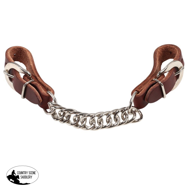 New! Weaver Leather Curb Chain 5/8’’ Sunset Tan Bit