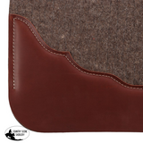 New! Weaver Premium Contoured Saddle Pad Grey - 31" x 32" - Country Scene Saddlery and Pet Supplies