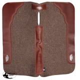 New! Weaver Premium Contoured Saddle Pad Grey - 31" x 32" - Country Scene Saddlery and Pet Supplies