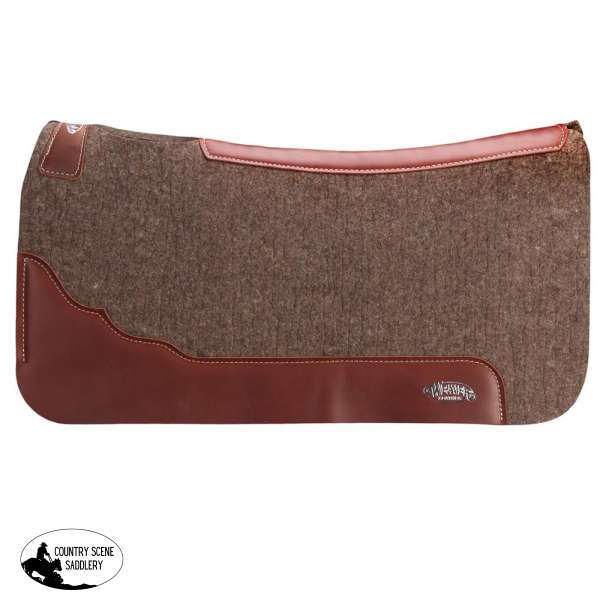 New! Weaver Premium Contoured Saddle Pad Grey - 31’’ x 32’’