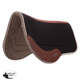 New! Weaver Trail Gear Felt Saddle Pad Black H9 - western pads