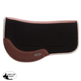 New! Weaver Trail Gear Felt Saddle Pad Black H9 - western pads