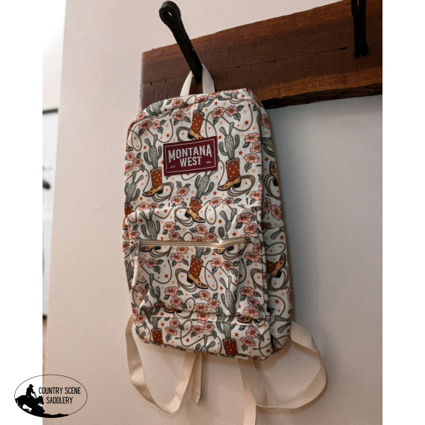 New! Western Back Pack / Boots