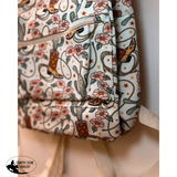 New! Western Back Pack / Boots