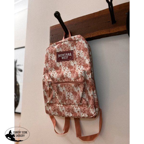 New! Western Back Pack / Pink
