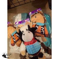 New! Western Plush Squeaky Dog Toy - Cow Product Id: Km-08141