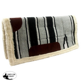 New! Western Saddle Pad Black Horse Tack