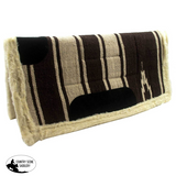 New! Western Saddle Pad Brown Horse Tack