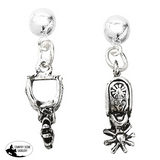 New! Western Spur Earrings Necklace & Earrings,