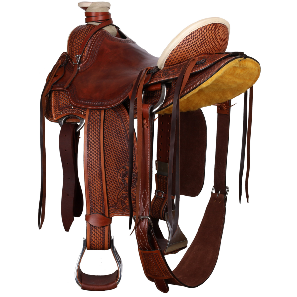 New! Whiskey Creek Wade Style Saddle - 16 Inch 16 inch