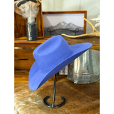 New! Wilde Traveller Cowboy Hat /COBALT $189.00 Pre-order - Hat Accessories