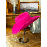 New! Wilde Traveller Cowboy Hat / HOT PINK $189.00 Pre-order - Hat Accessories