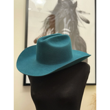 New! Wilde Traveller Cowboy Hat / PEACOCK $189.00 Pre-order - Hat Accessories