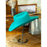New! Wilde Traveller Cowboy Hat /TURQUOISE $189.00 Pre-order - Hat Accessories